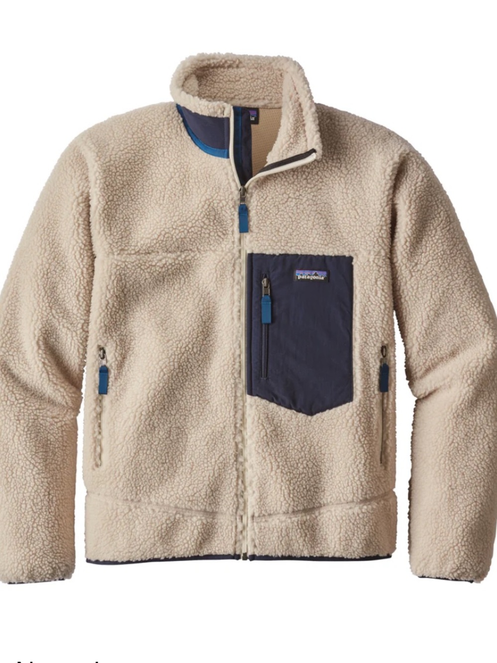 Men's Patagonia Classic Retro-X® Jacket Natural Size XXL